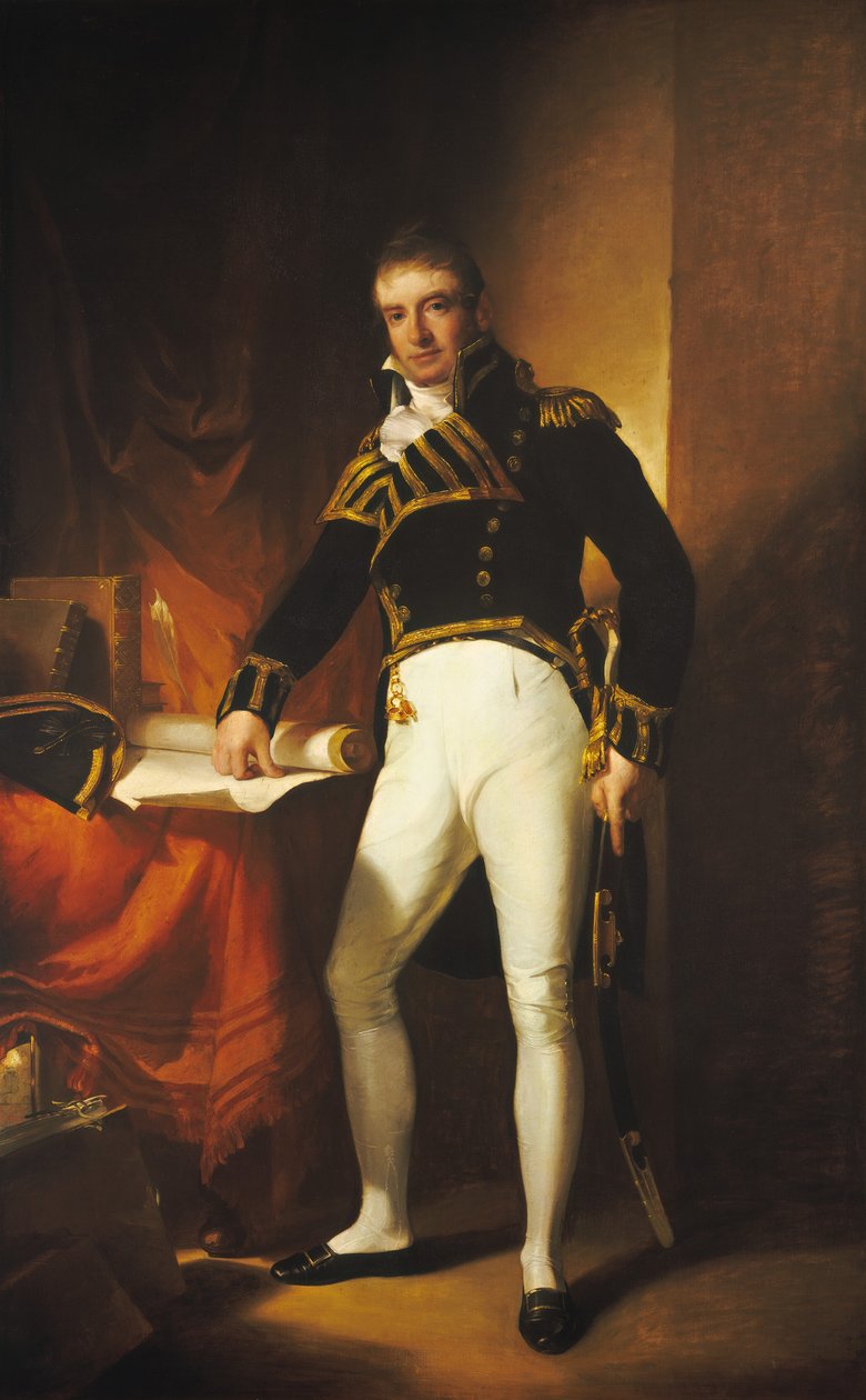 Capitán Charles Stewart, 1811-1812 de Thomas Sully