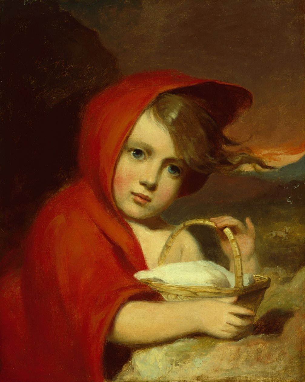 Caperucita roja de Thomas Sully