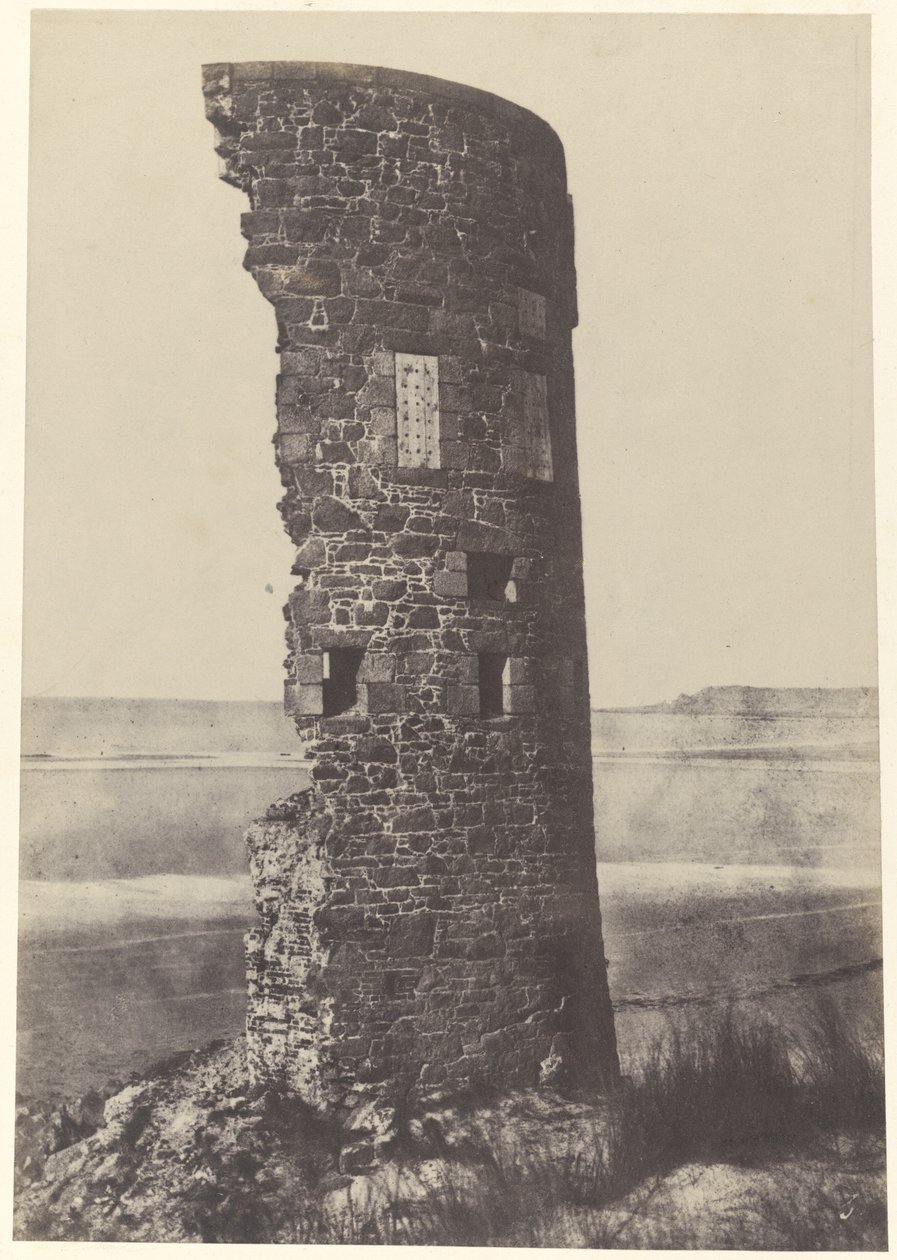 Torre golpeada por un rayo, Bahía de Saint-Ouen de Thomas Sutton