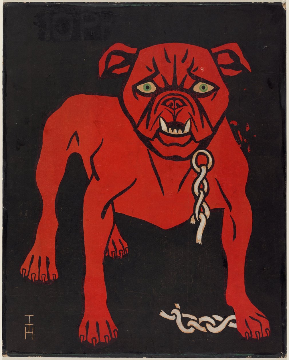 El Bulldog Simplicissimus de Thomas Theodor Heine