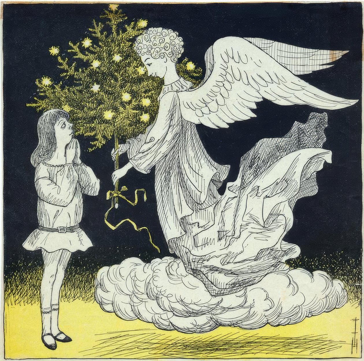 Navidad 1922 de Thomas Theodor Heine