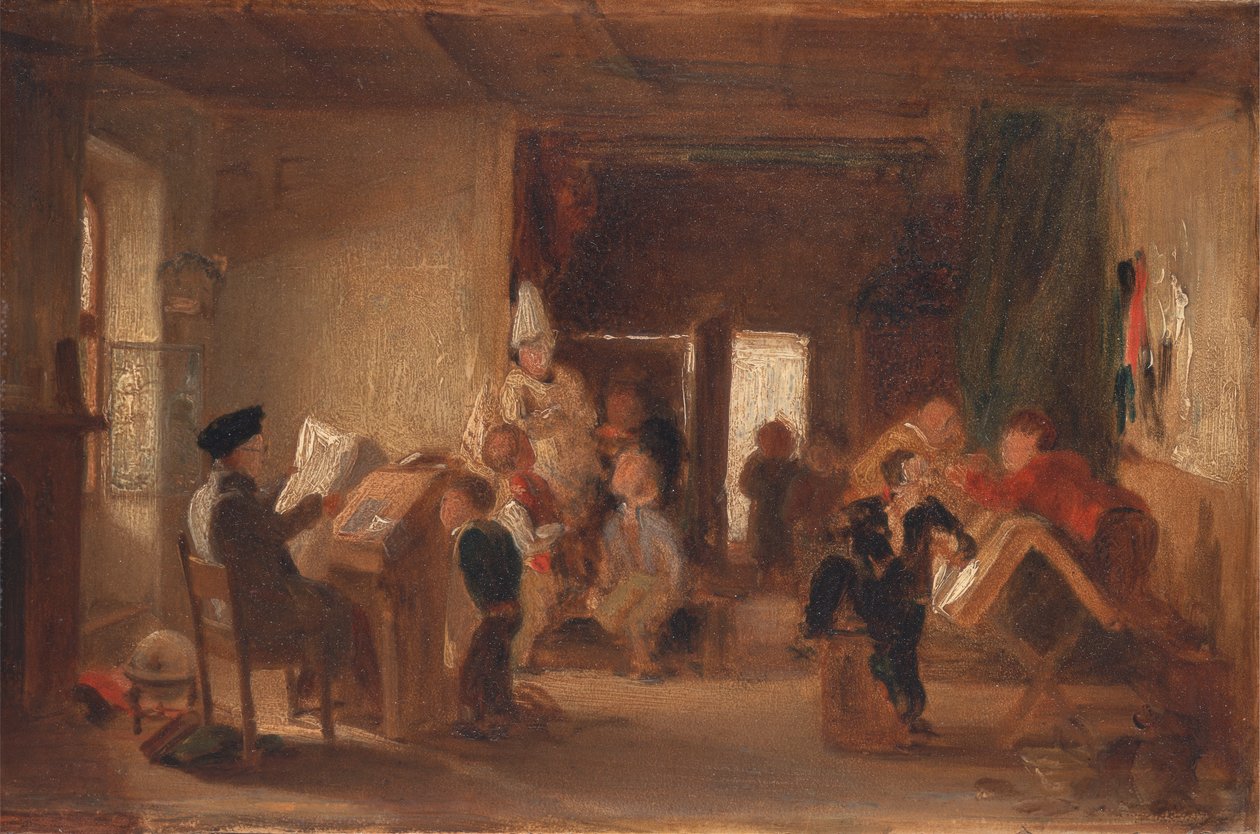 Un estudio de "El aula escolar de Thomas Webster