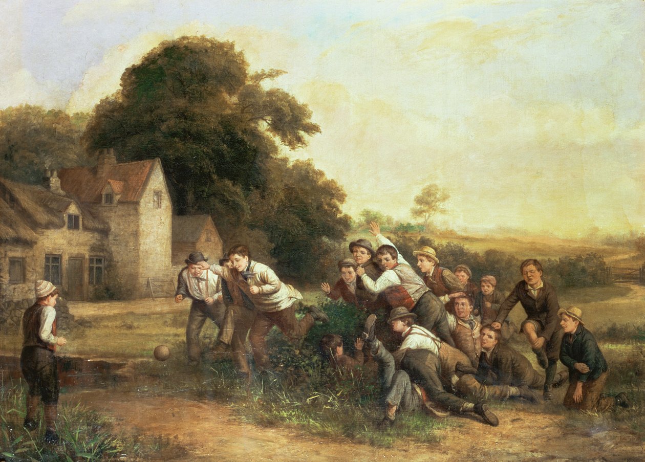 El juego de fútbol de Thomas Webster