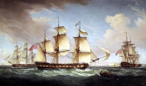 Marina de Thomas Whitcombe