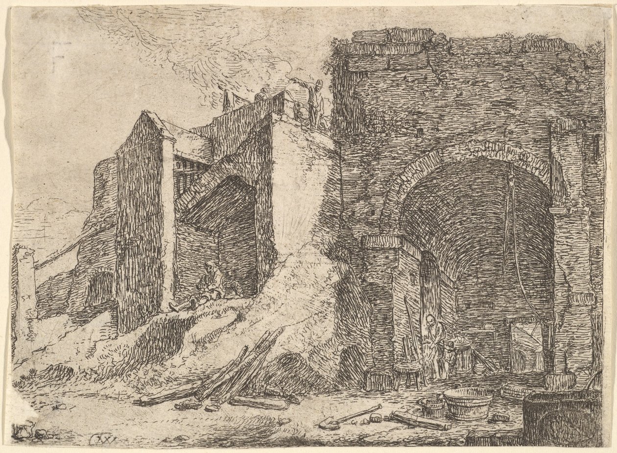 La Forja, siglo XVII de Thomas Wijck
