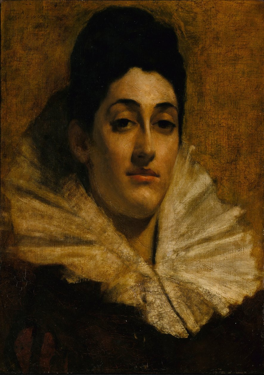 Retrato de Frances C. Houston de Thomas Wilmer Dewing