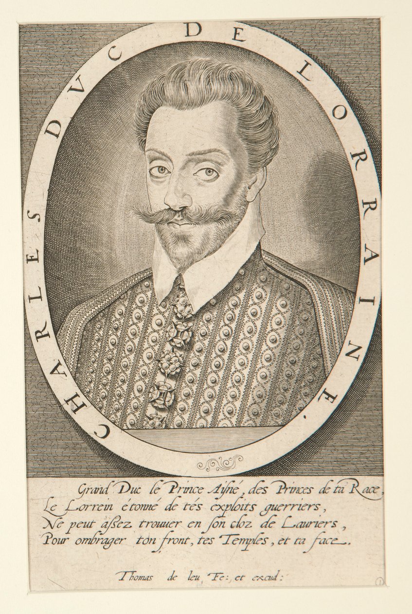 Carlos, duque de Lorena de Thomas de Leu
