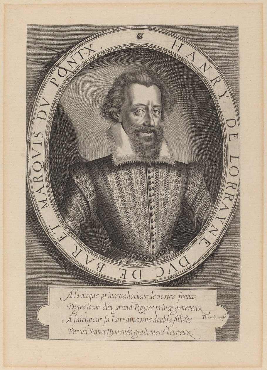 Henri, duque de Bar de Thomas de Leu