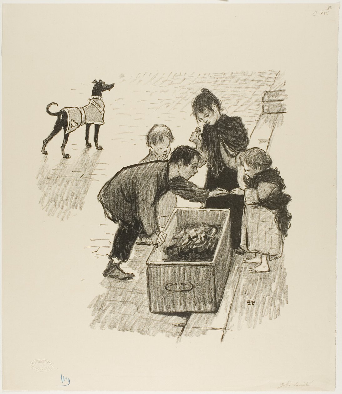 ¡Alta sociedad! de Théophile Alexandre Pierre Steinlen