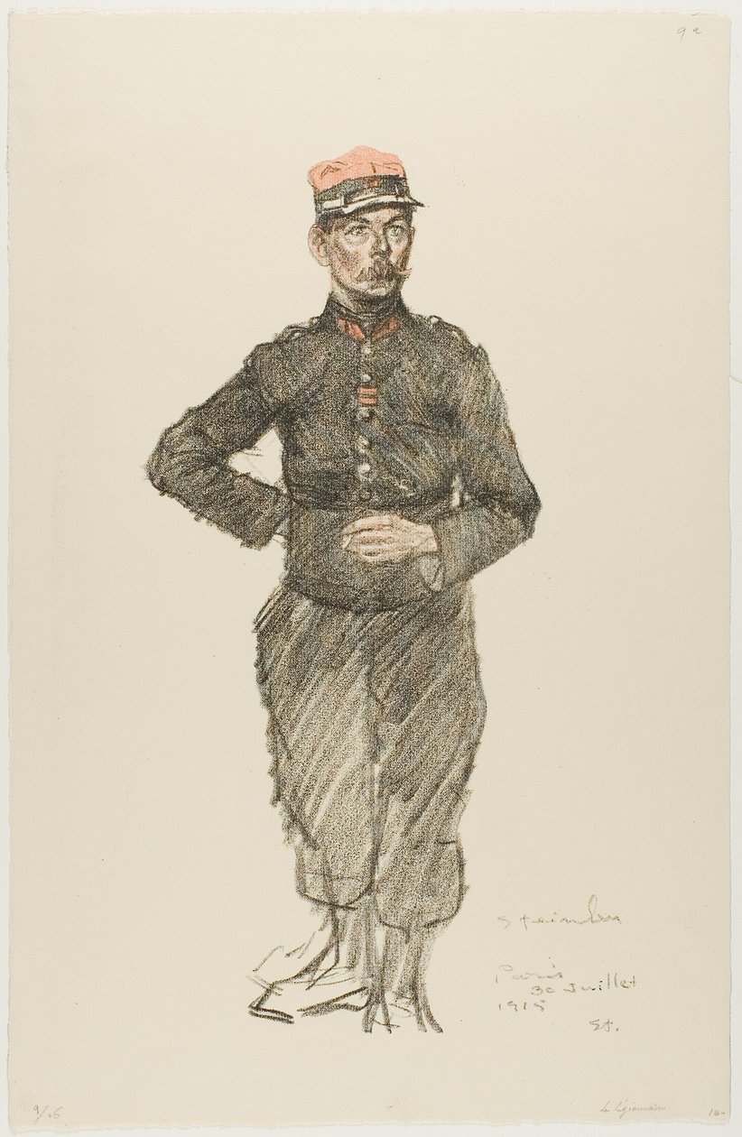 Legionario de Théophile Alexandre Pierre Steinlen
