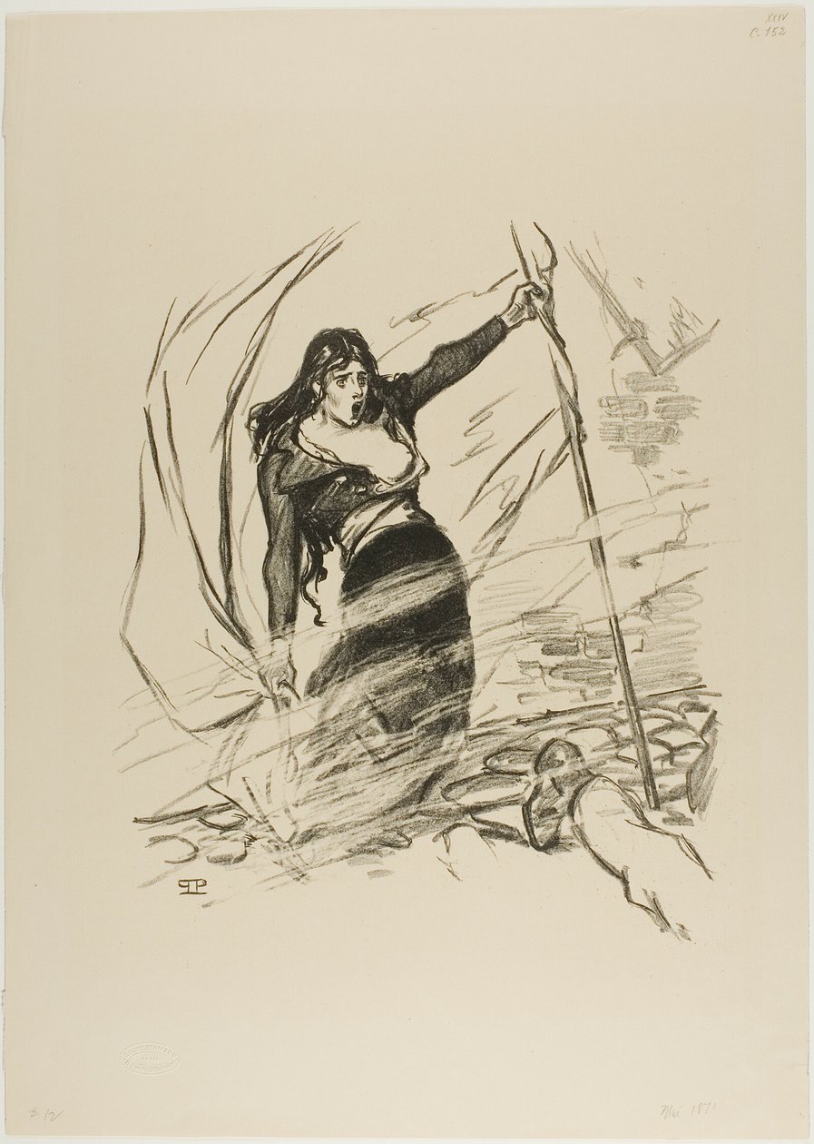 Mayo de 1871 de Théophile Alexandre Pierre Steinlen