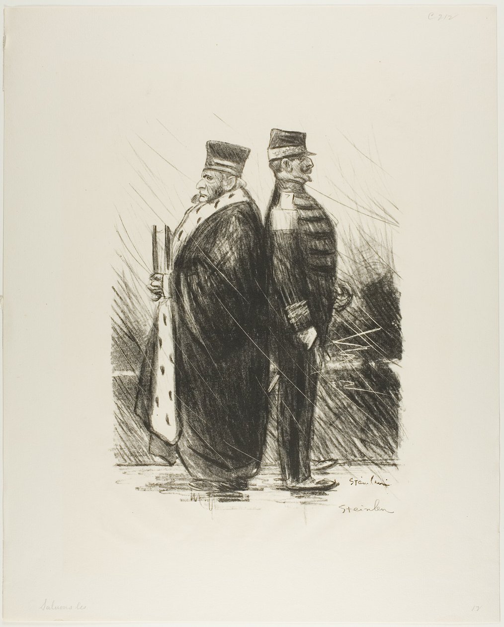 ¡Saludadles! de Théophile Alexandre Pierre Steinlen