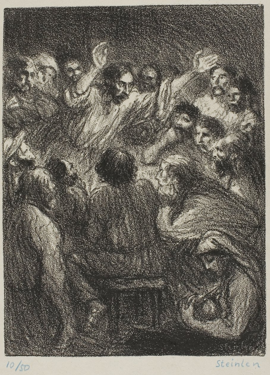 El Apóstol de Théophile Alexandre Pierre Steinlen
