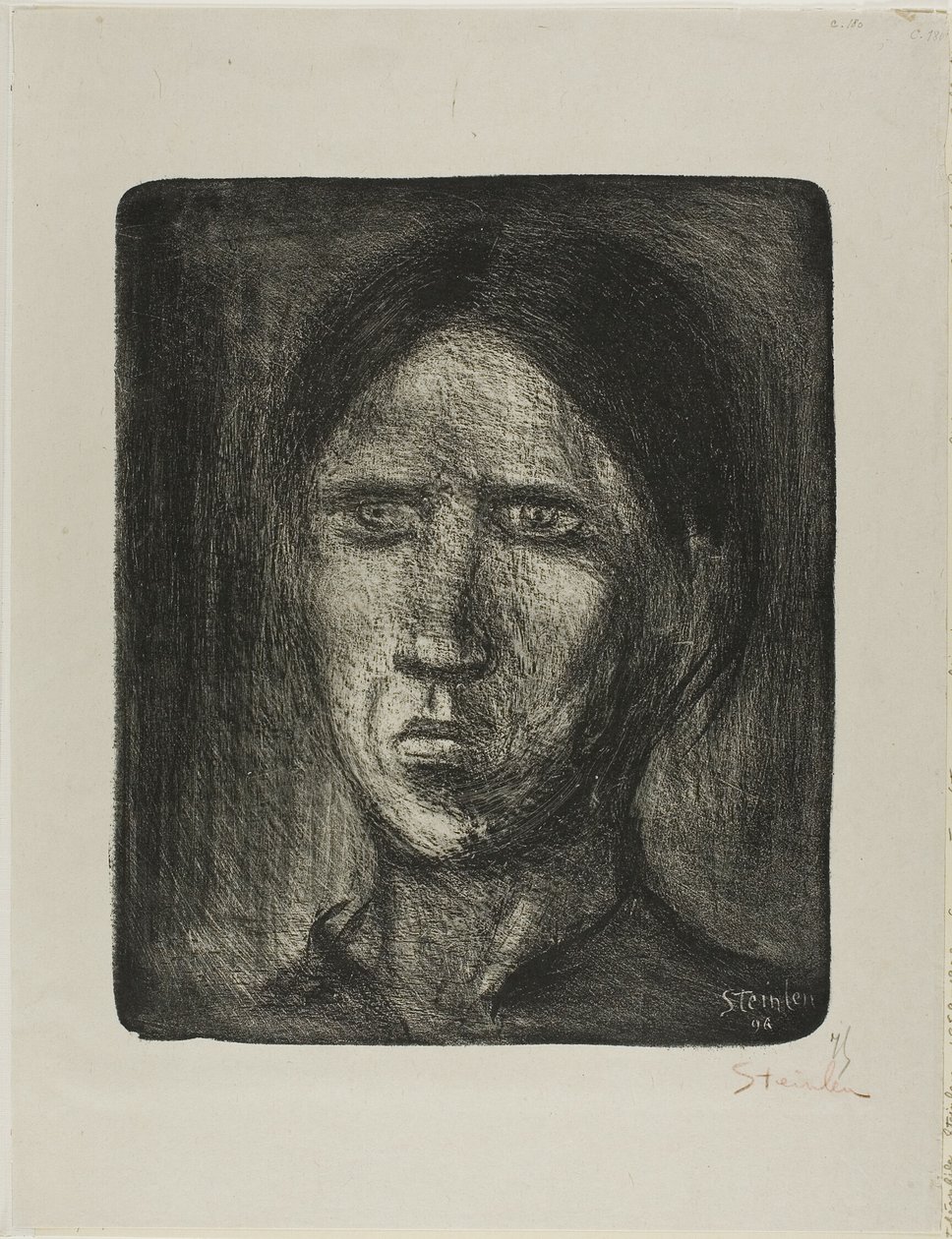 El hombre común de Théophile Alexandre Pierre Steinlen