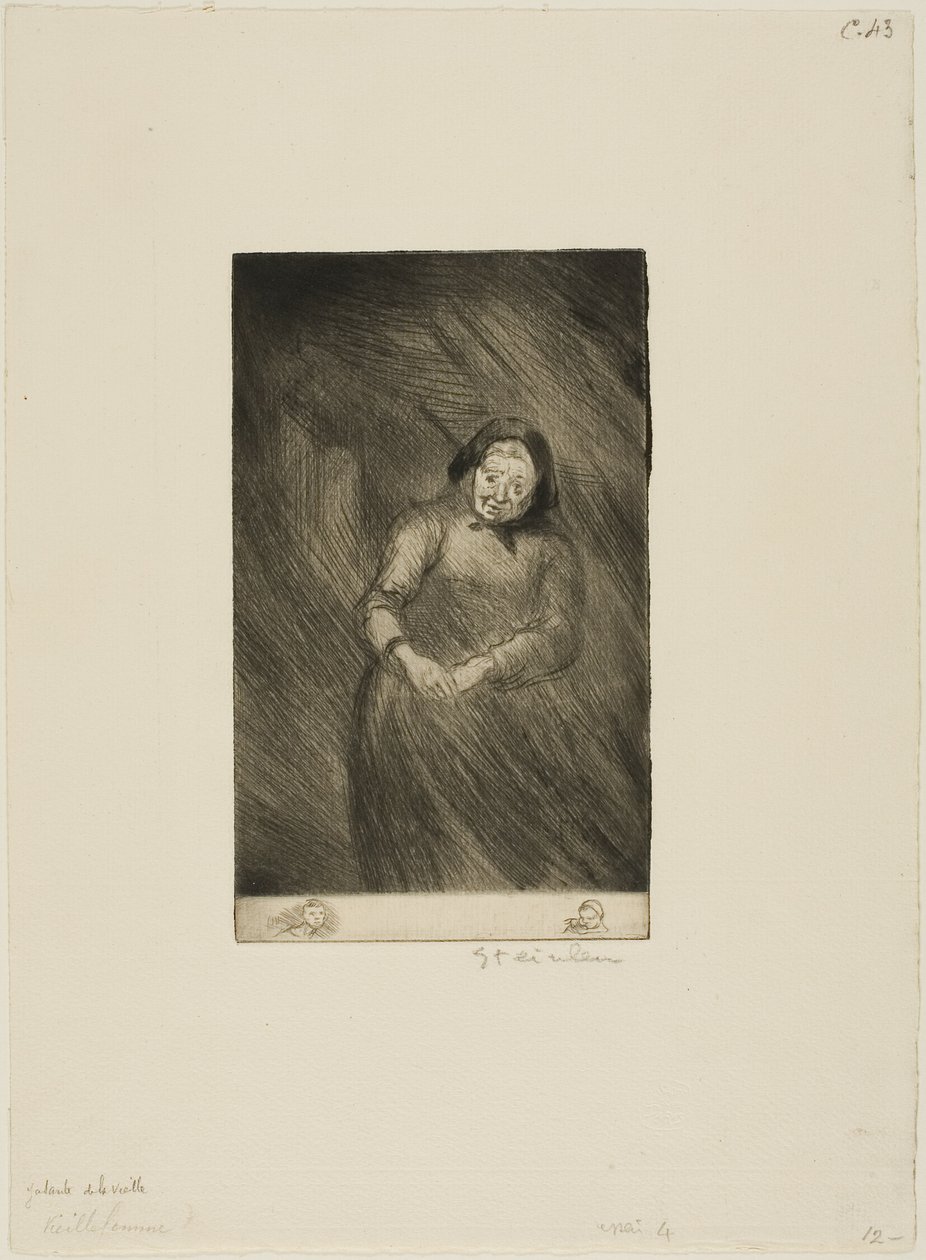 El viejo charlatán de Théophile Alexandre Pierre Steinlen