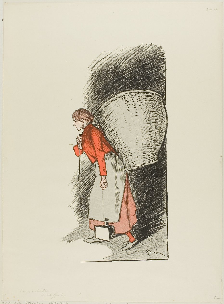 El trapero de Théophile Alexandre Pierre Steinlen