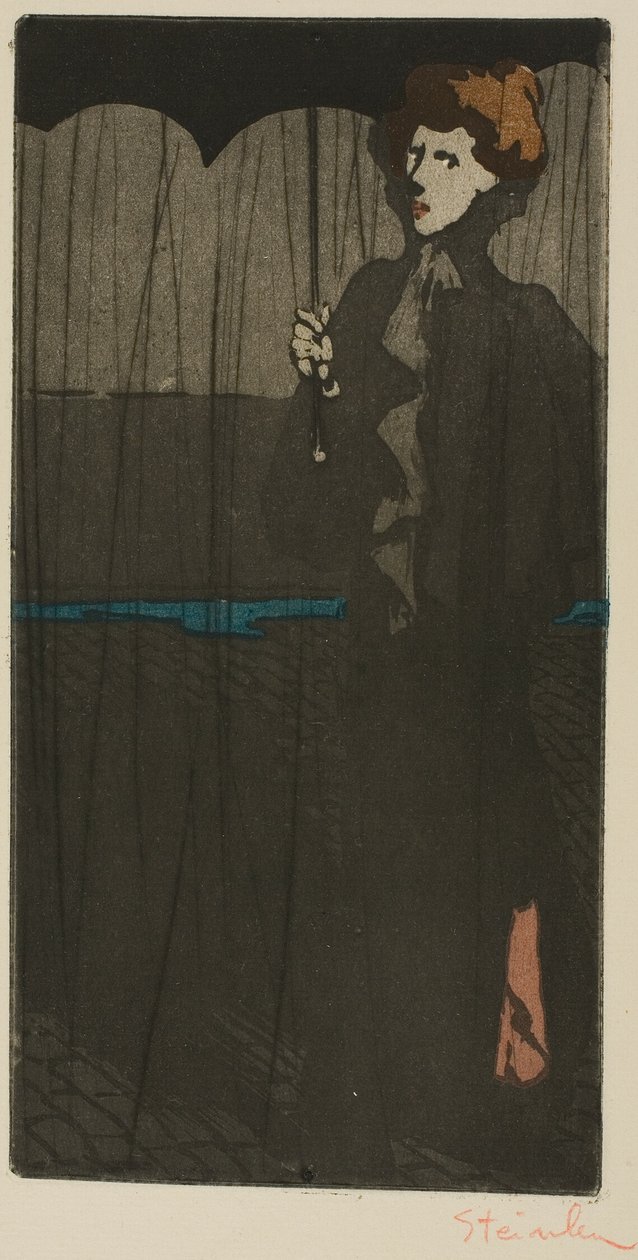 La ducha de Théophile Alexandre Pierre Steinlen