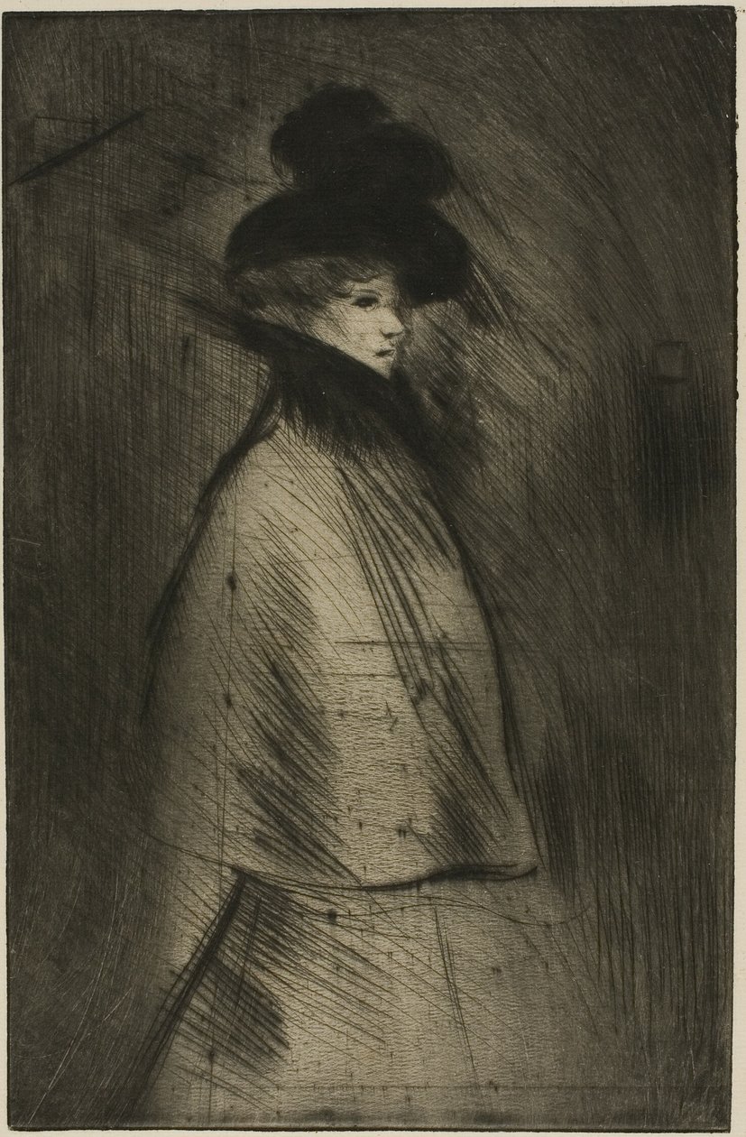 Mujer paseando de Théophile Alexandre Pierre Steinlen