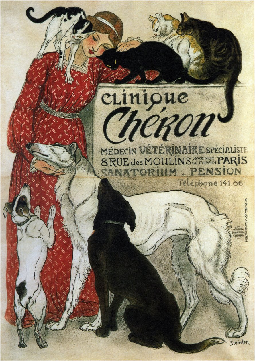 Clínica Chéron de Théophile Alexandre Steinlen
