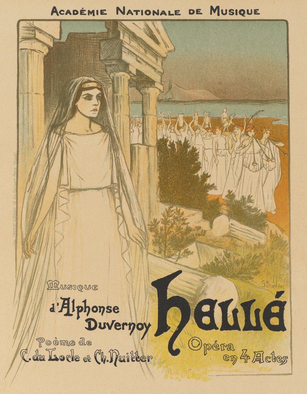 Hellé de Théophile Alexandre Steinlen