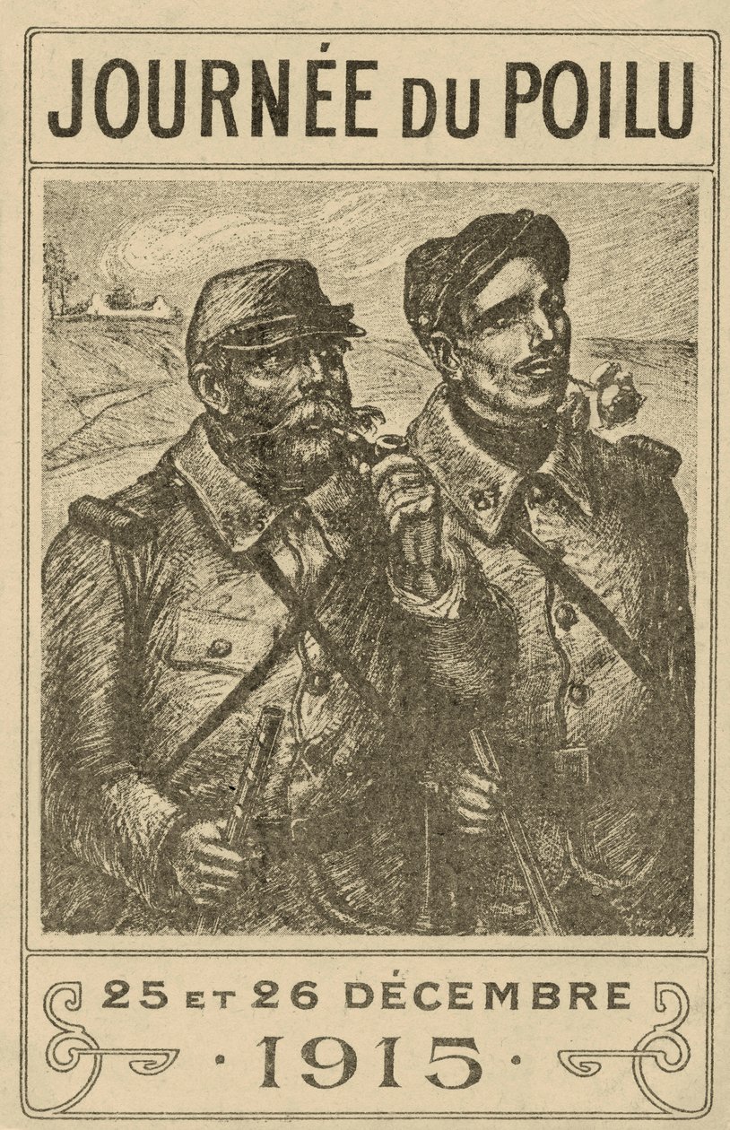 "Journée du Poilu" de Théophile Alexandre Steinlen