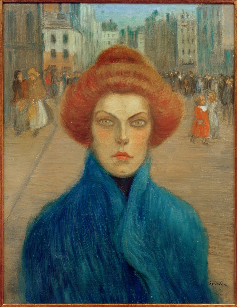 El regreso de la tarde de Théophile Alexandre Steinlen