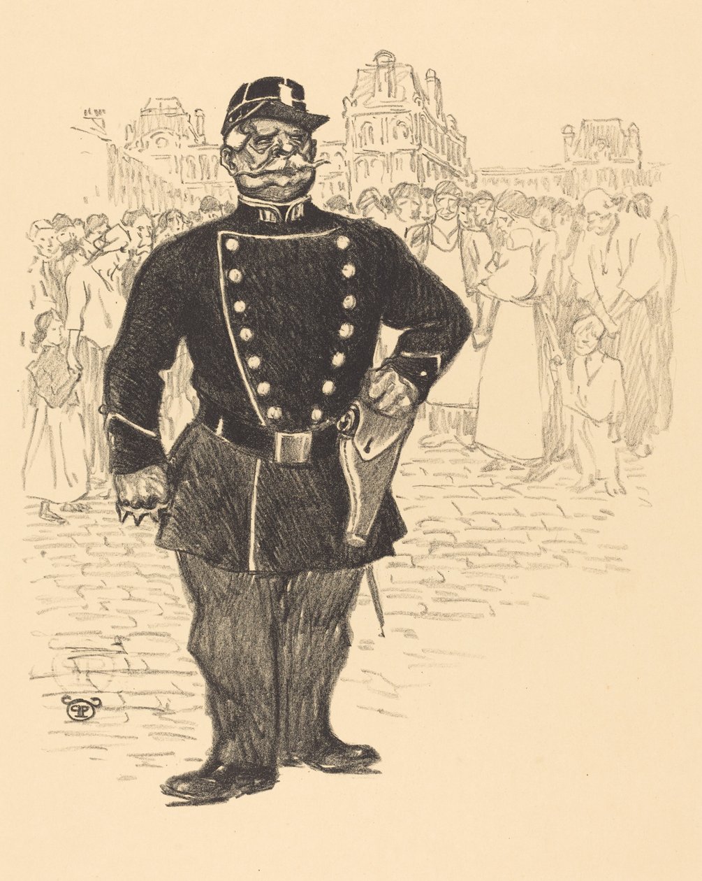 Paz en las Calles de Théophile Alexandre Steinlen
