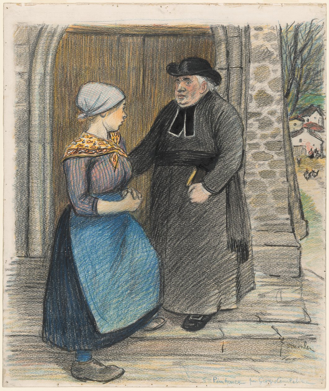 Penitencia, 1899 de Théophile Alexandre Steinlen