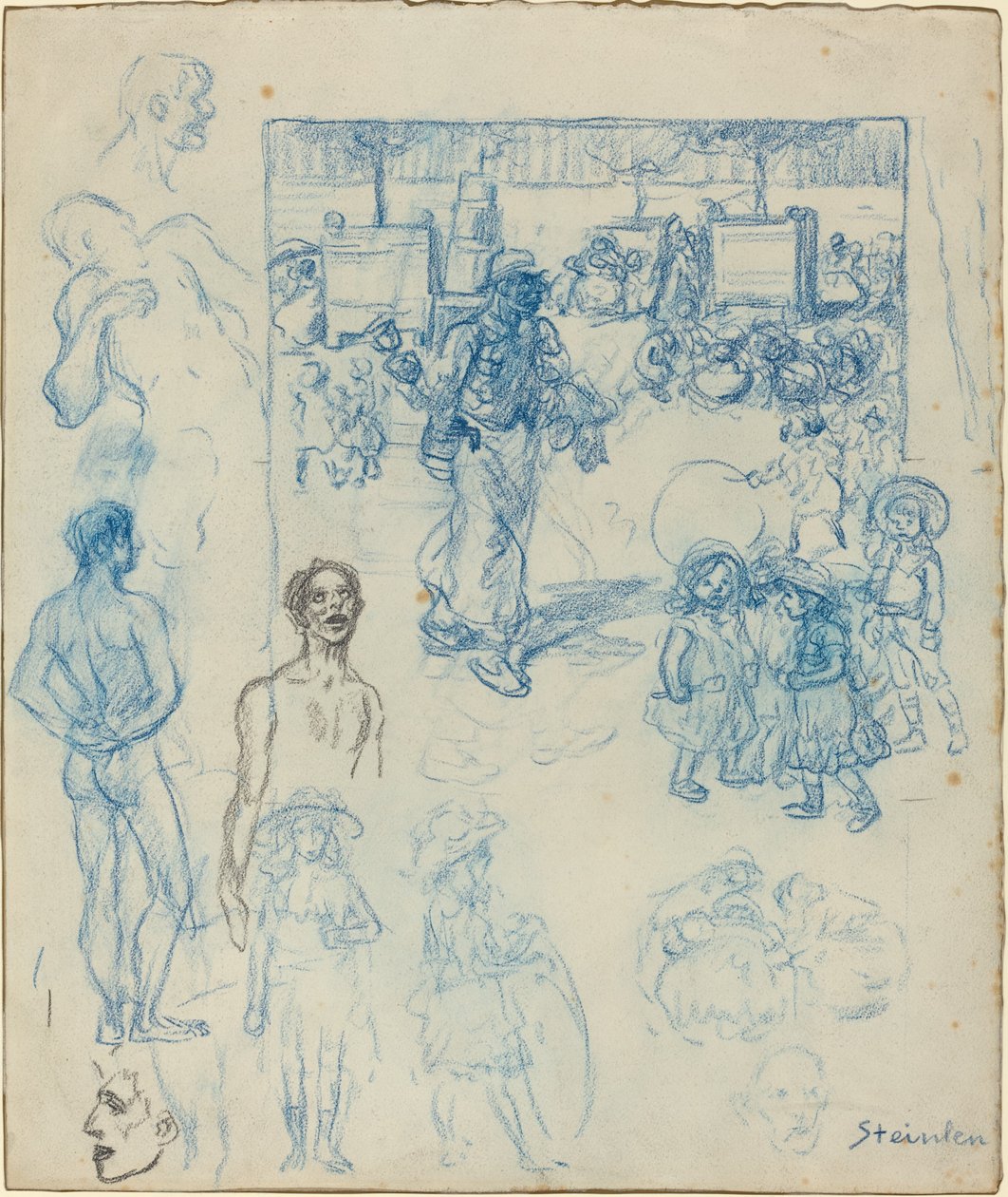 El comerciante de cocos de Théophile Alexandre Steinlen