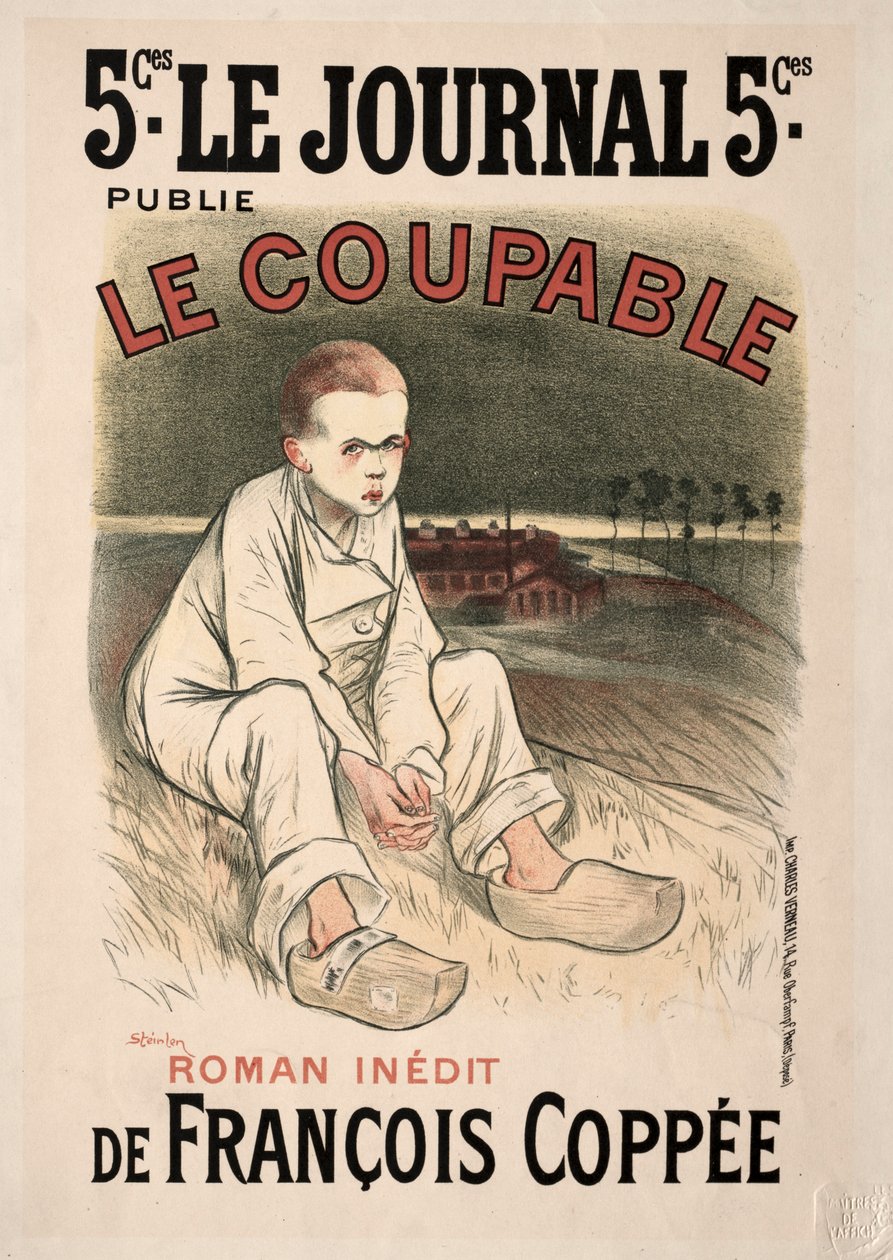 El culpable, 1896 de Théophile Alexandre Steinlen