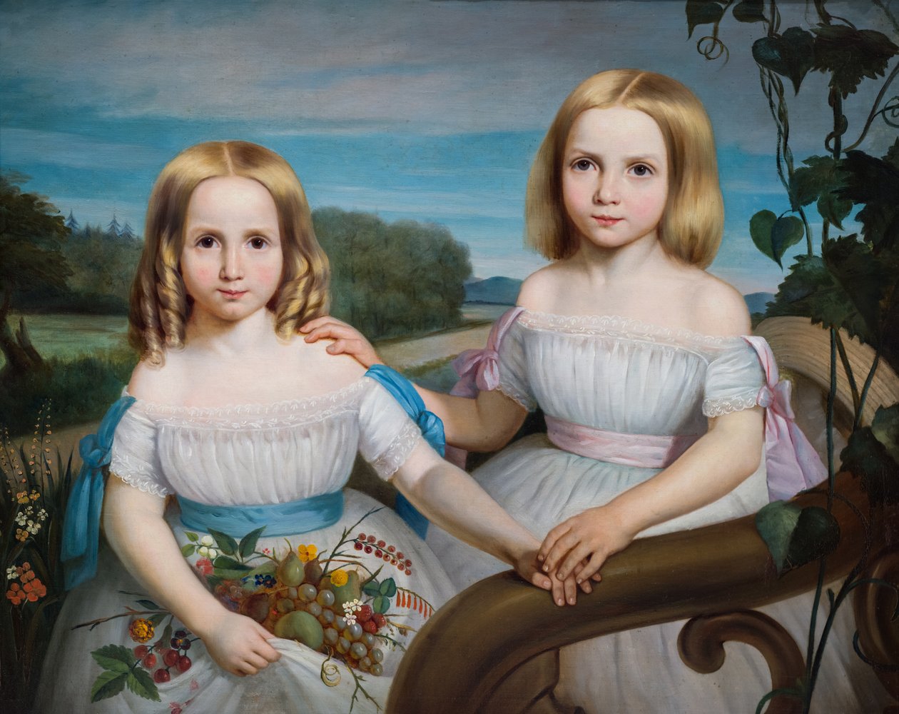  Olympe y Flore Chauveau de Théophile Hamel