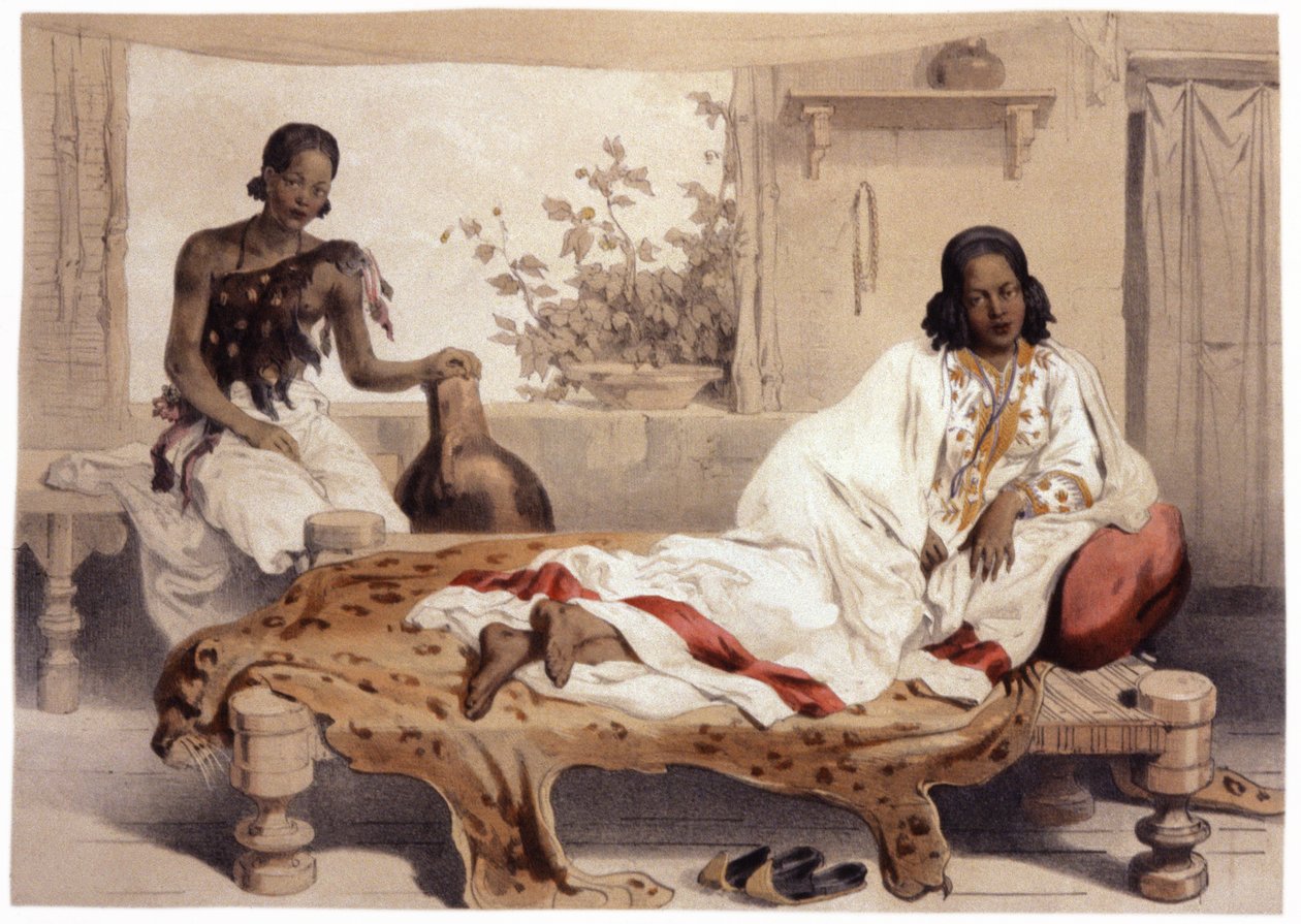 Mujer de Abisinia de Théophile Lefebvre