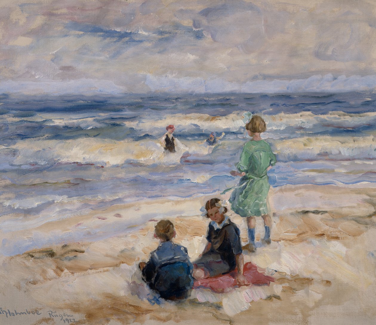 Baño de niñas de Thorolf Holmboe