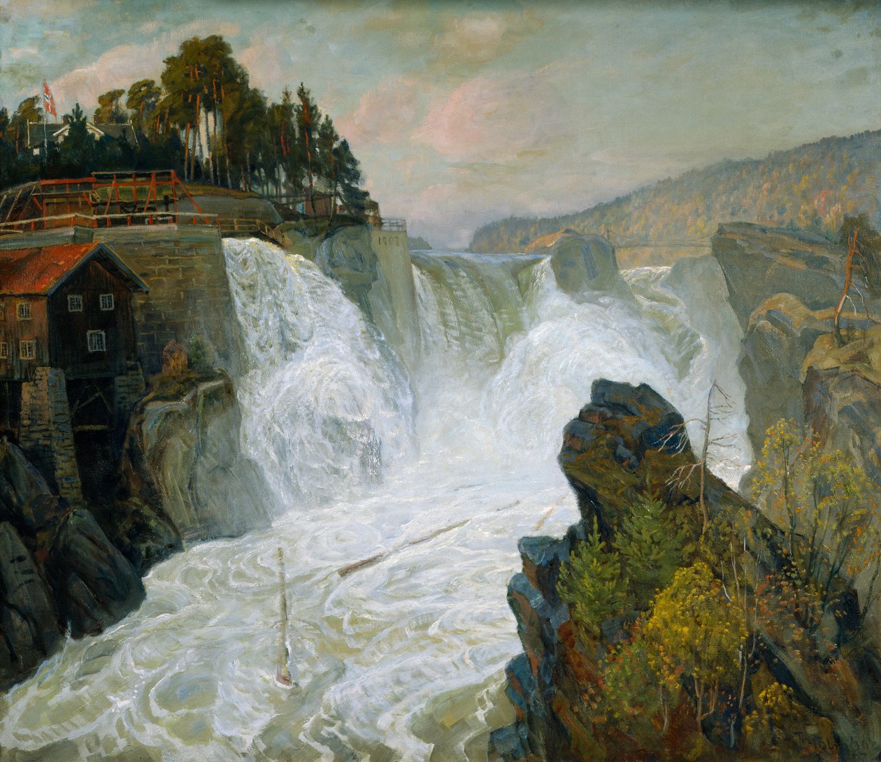 Cascada de estaño de Thorolf Holmboe