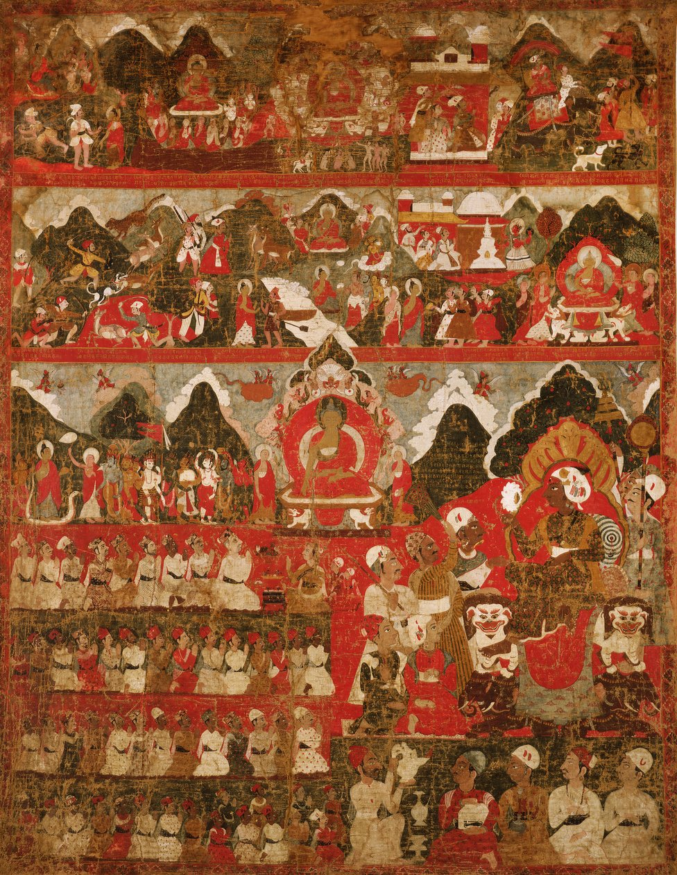 Thanka de Tibetan School