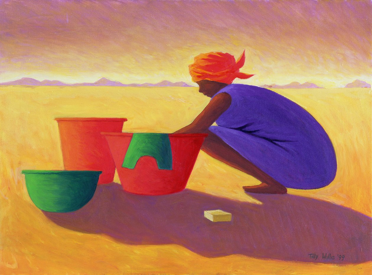 Mujer lavandera, 1999 de Tilly Willis