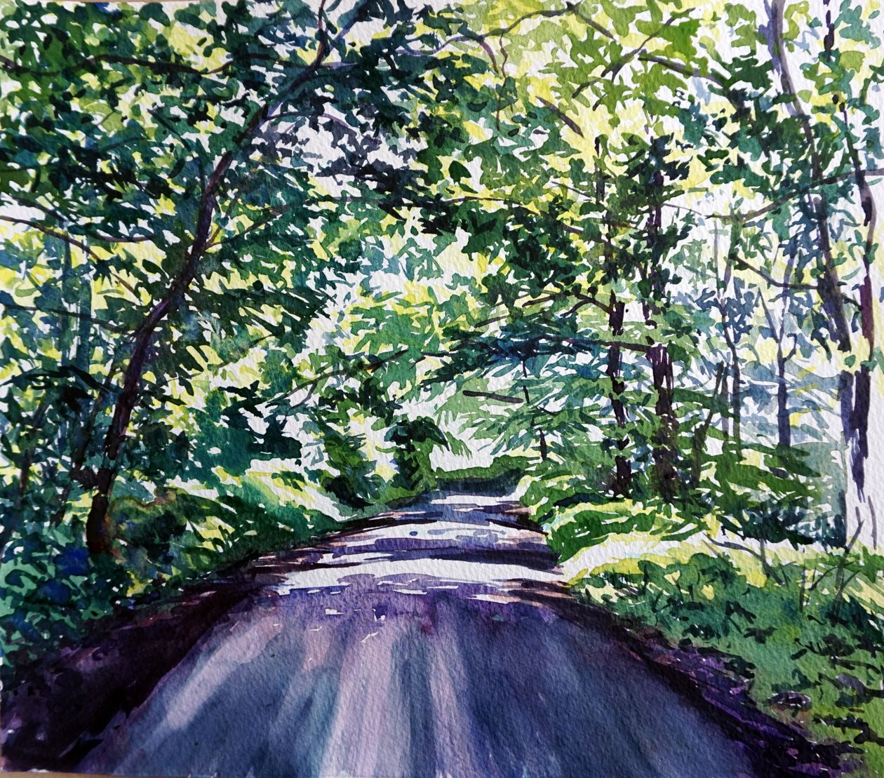 Camino del bosque, 2017 de Tilly Willis