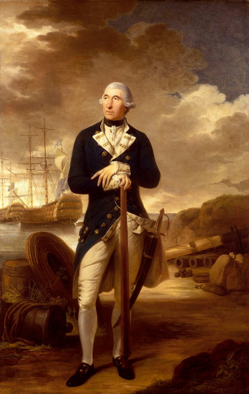 Contraalmirante Richard Kempenfelt (1718-1782) de Tilly Kettle