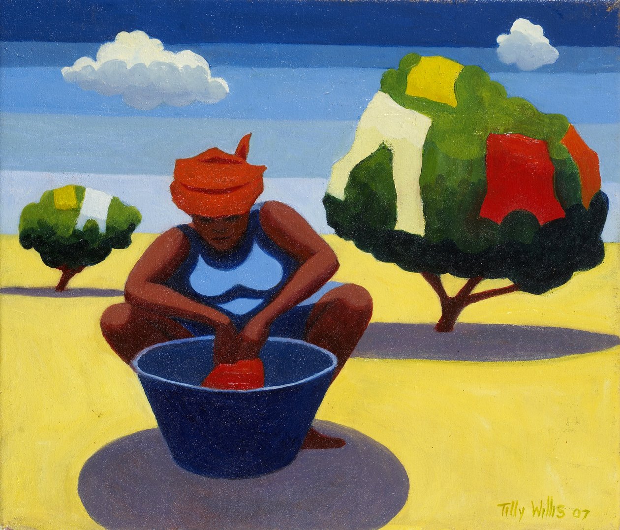 Un día de secado, 2007 de Tilly Willis