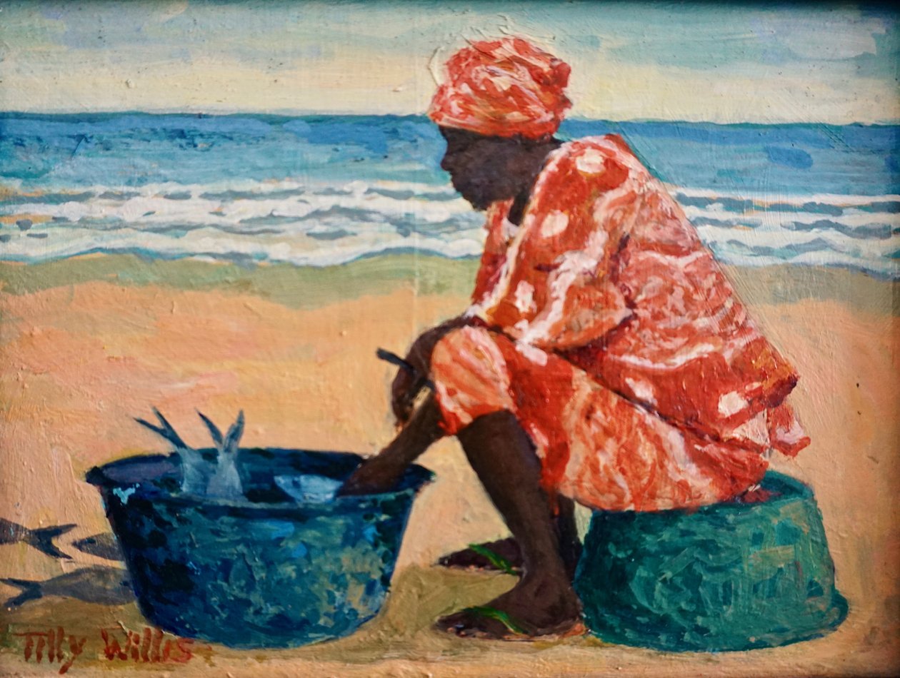 Fisher Woman 2020 (aceite) de Tilly Willis