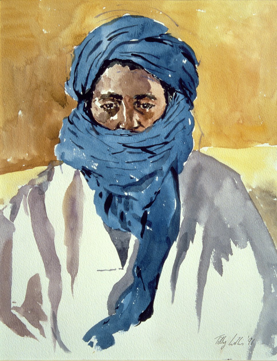 Tribu tuareg, Tombuctú, 1991 de Tilly Willis