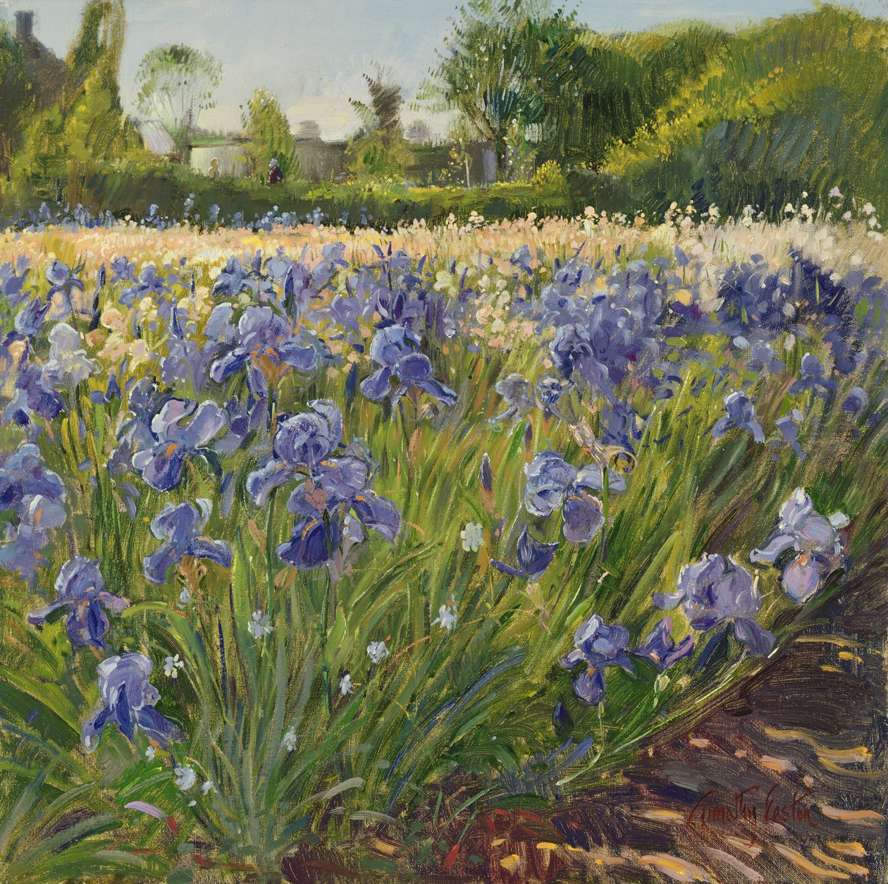 Sobre los iris azules de Timothy Easton