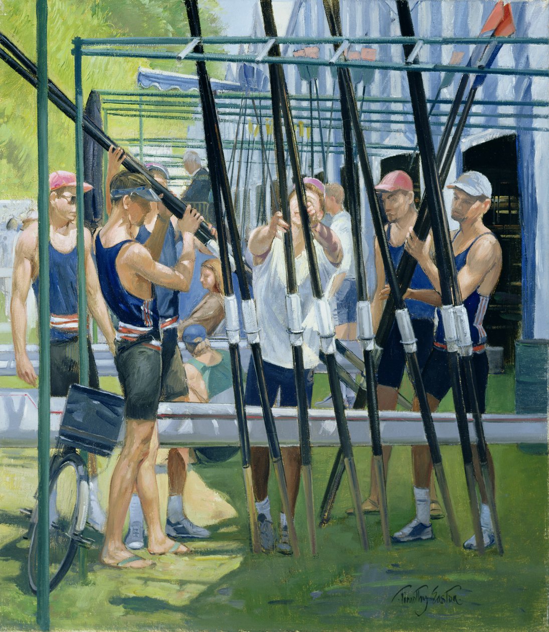 Recogiendo remos de Timothy Easton