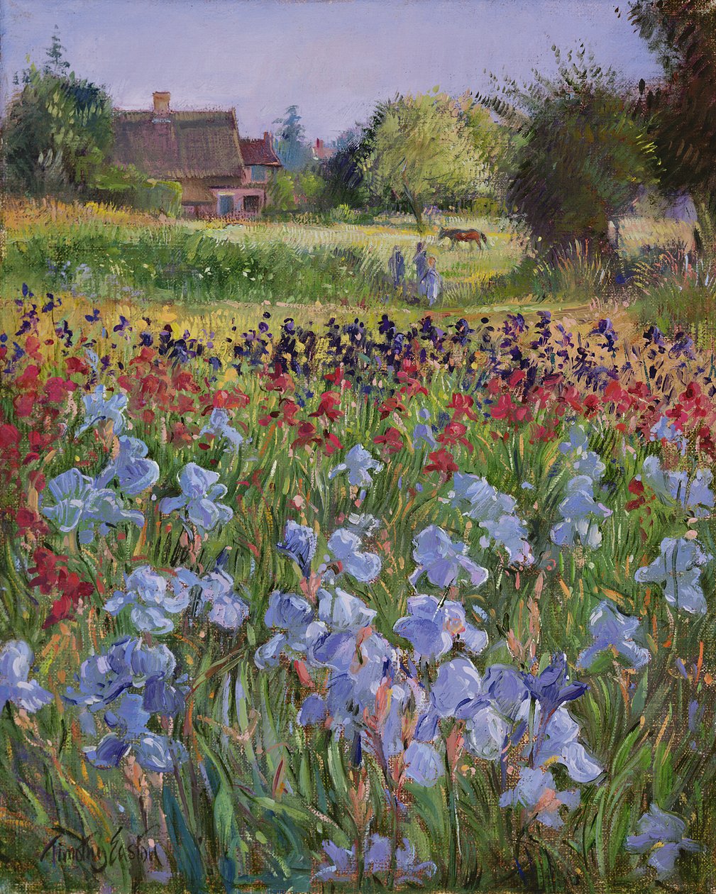 Entrada a Burgate Green de Timothy Easton