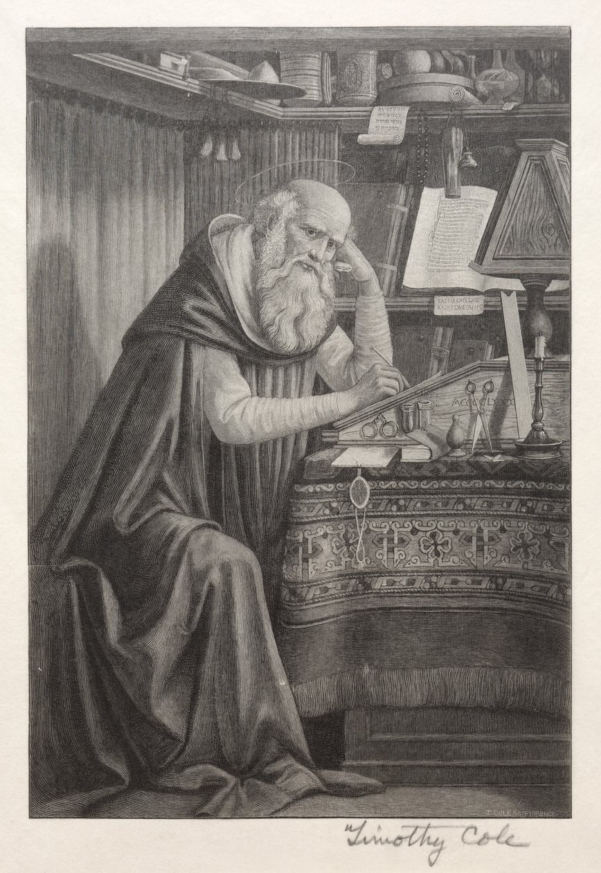 Viejos Maestros Italianos: San Jerónimo, 1888-1892 de Timothy Cole