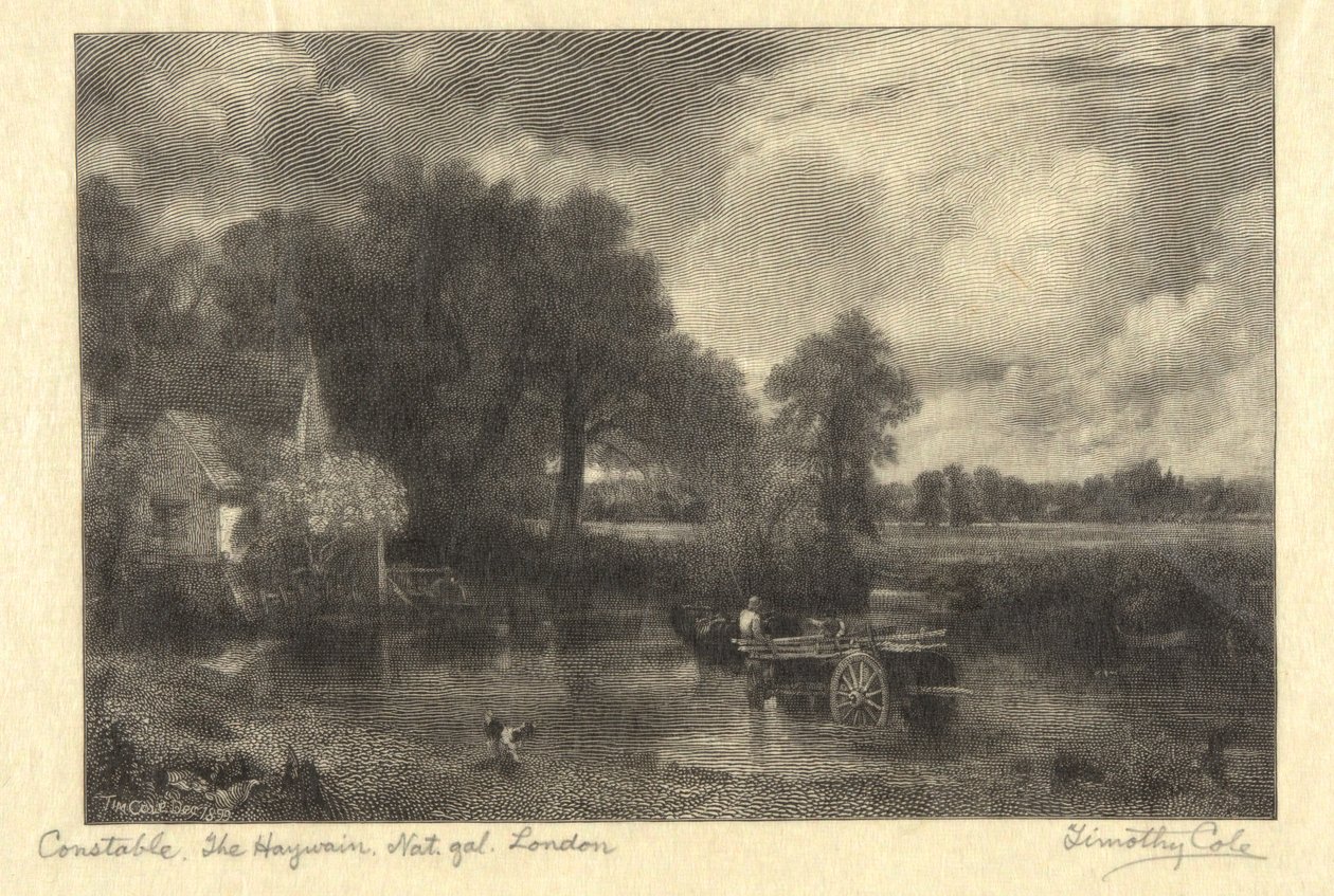 Sin título (después de Constable de Timothy Cole