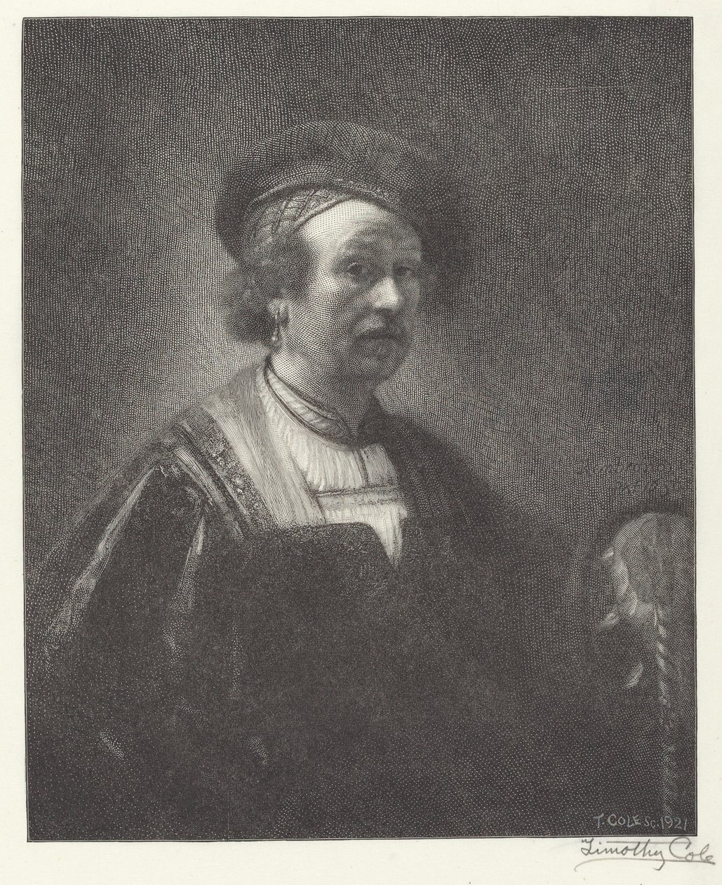Rembrandt de Timothy Cole after Rembrandt van Rijn