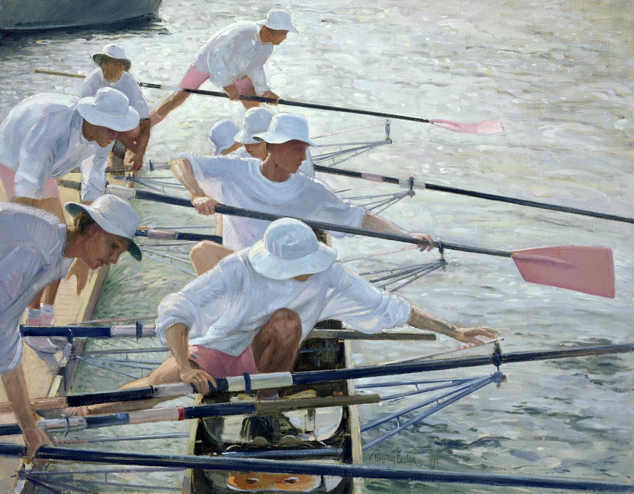 Asegurando remos, Henley de Timothy Easton