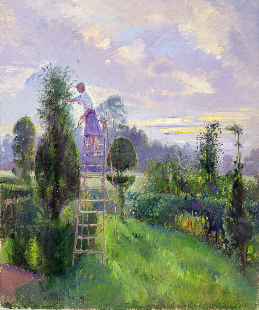 Poniéndose en forma de Timothy Easton