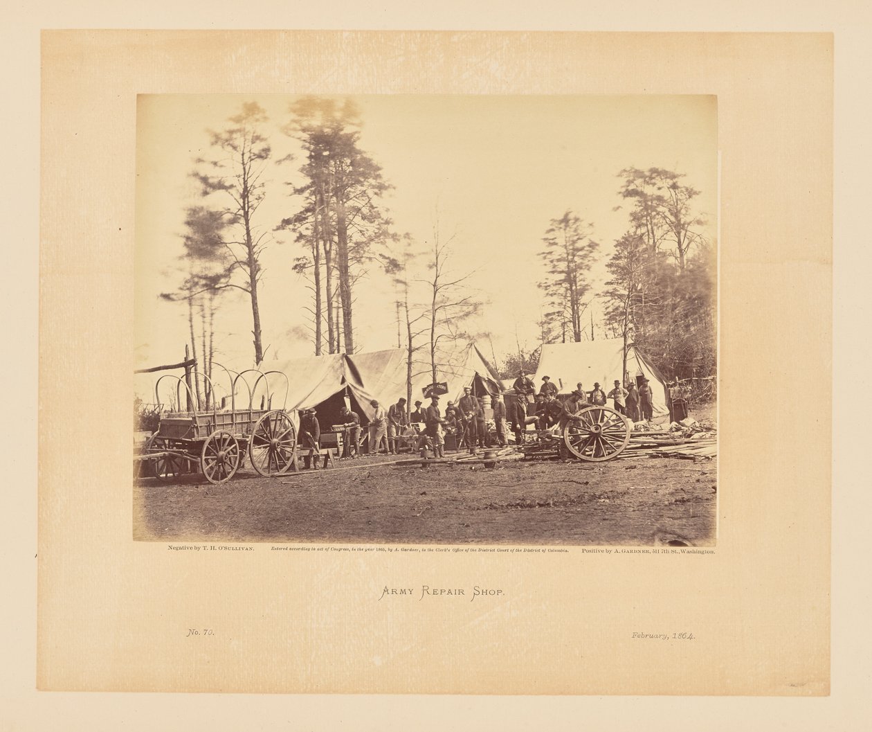 Taller del Ejército de Timothy H. OSullivan